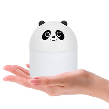 Søt Panda luftfukter 250 ml Hvit