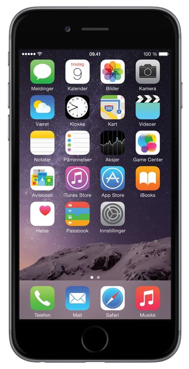 iPhone 6 16 GB (stellar grå) Telenor