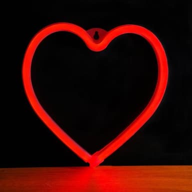 Neon-skilt - Hjerte