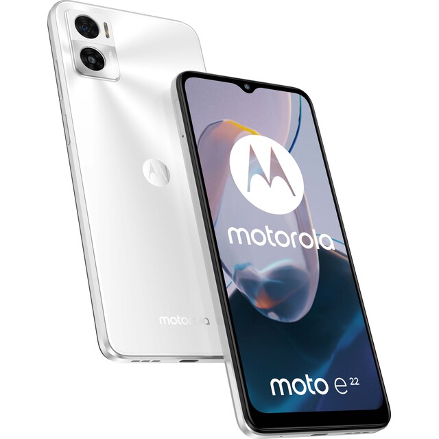 Motorola E22i smarttelefon 2/32GB (hvit)