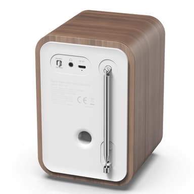 Denver FM/DAB+ Radio Bluetooth Tre/Hvit