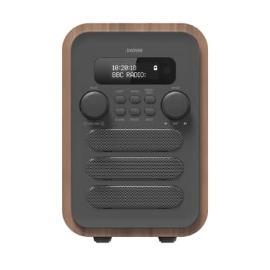 Denver FM/DAB+ Radio Bluetooth Tre/grå