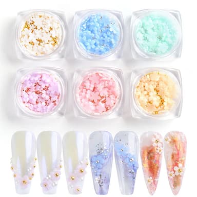 3D Flower Nail Art Charms Gul