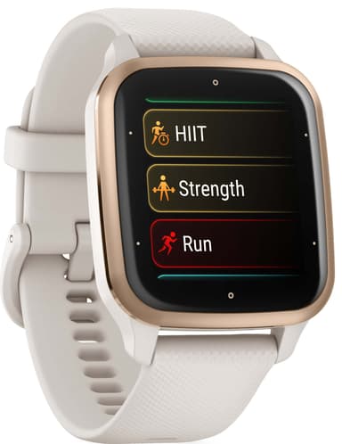 Garmin Venu Sq 2 Music smartklokke (Ivory & Gold)