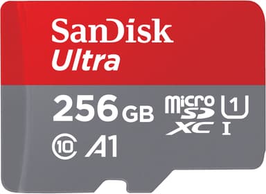 SanDisk Ultra® 256GB microSDXC™ UHS-I-kort