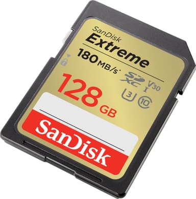 SanDisk Extreme® 128GB SDXC™ UHS-I-kort