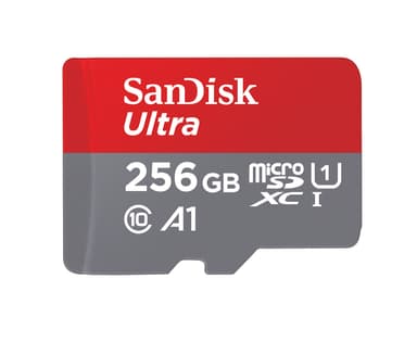 SanDisk Ultra® 256GB microSDXC™ UHS-I-kort