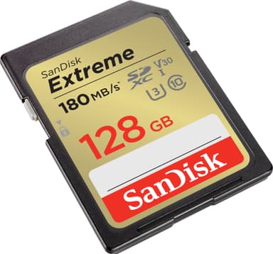 SanDisk Extreme® 128GB SDXC™ UHS-I-kort