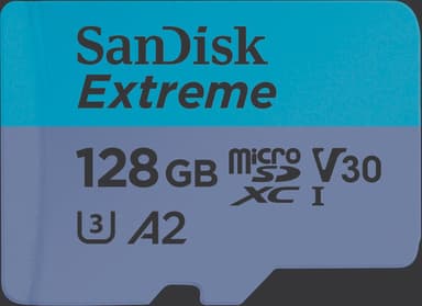 SanDisk Extreme® 128GB microSDXC™ UHS-I-kort