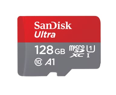 SanDisk Ultra® 128GB microSDXC™ UHS-I-kort