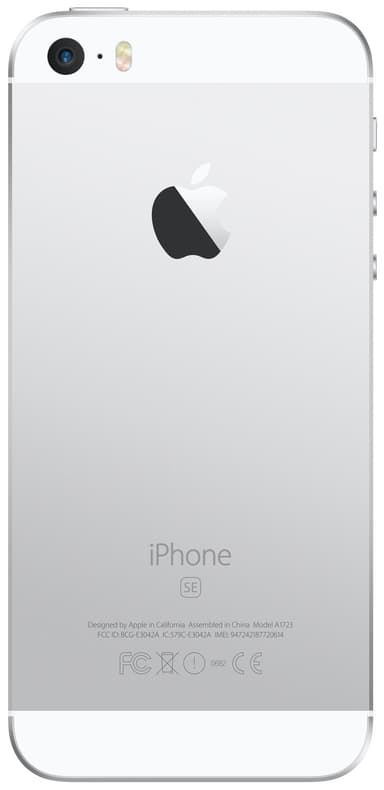 iPhone SE 128 GB (sølv)