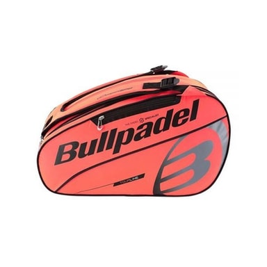 Sac De Padel Bullpadel Elite Pink – 60x30x35 Cm, Cuir Synthétique, 2 Compartiments Thermiques, Ventilé, Pour 4 Palas, Design Gemma Triay