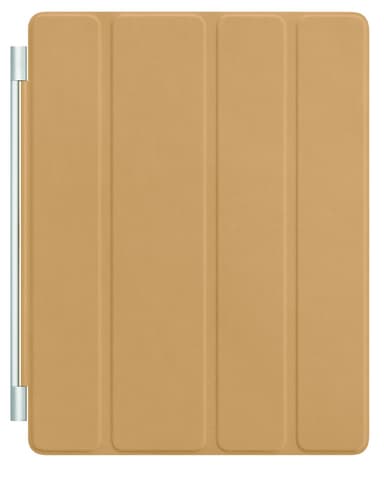 Apple iPad Smart Cover (gyllenbrun, lær)