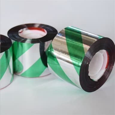 Reflekterende fugleskremseltape 50 mx 2,4 cm 5 Rull Grønn