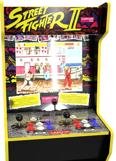 Arcade 1 UP Legacy Capcom Street Fighter II Turbo spillkonsoll