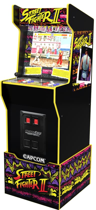 Arcade 1 UP Legacy Capcom Street Fighter II Turbo spillkonsoll