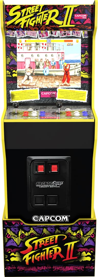 Arcade 1 UP Legacy Capcom Street Fighter II Turbo spillkonsoll