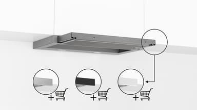Bosch ventilator DFL064A52 (Sølvmetallic)
