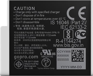GoPro Enduro oppladbart batteri (2-pakning)