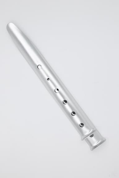 INF U-formet teltstang Aluminium 2-pakning