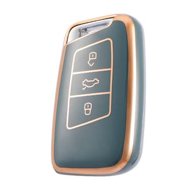 Etui til bilnøkler Grå Volkswagen Sagitar/Bora/Langyi/Tiguan/Passat/Langxing/Golf Polo/Tuyue New CC