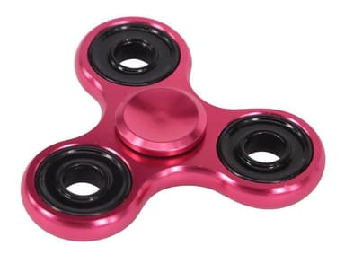 Fidget Spinner - Aluminium - Rosa gull