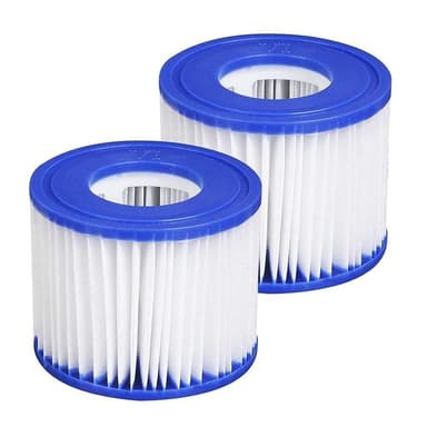 Poolfilterpatronset för Bestway VI Pump Blue 2-Pack
