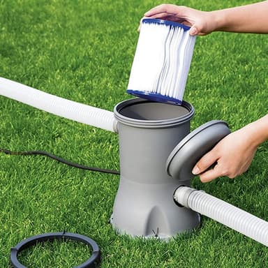 Poolfilterpatronset för Bestway II Pump Blue 2-Pack