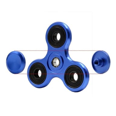 Fidget Spinner - Aluminium - Rosa gull