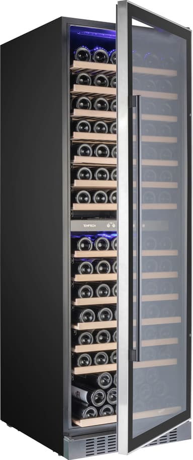 Temptech Premium vinskap WP180DCB (sort)