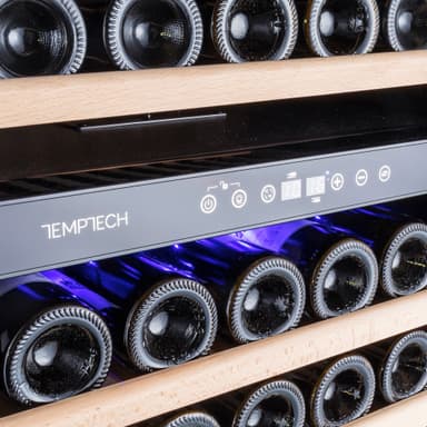 Temptech Premium vinskap WP180DCB (sort)