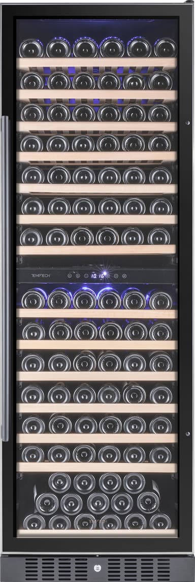 Temptech Premium vinskap WP180DCB (sort)