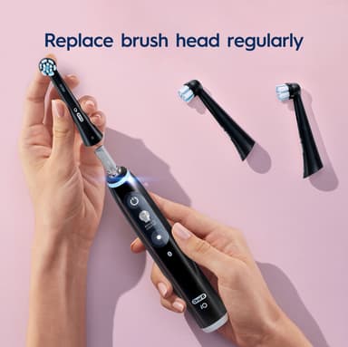 Oral-B iO Gentle Care tannbørstehode 419020 (sort)