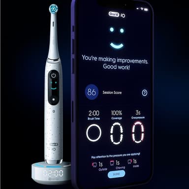 Oral-B iO 10 elektrisk tannbørste 435624 (hvit)