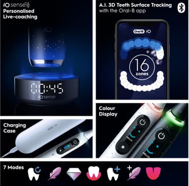 Oral-B iO 10 elektrisk tannbørste 435624 (hvit)