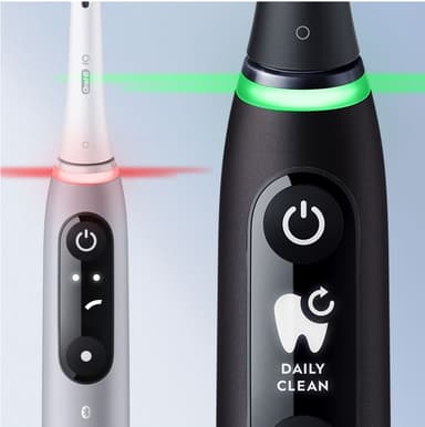 Oral-B iO 6s elektrisk tannbørste 448877 topakning (sort/rosa)
