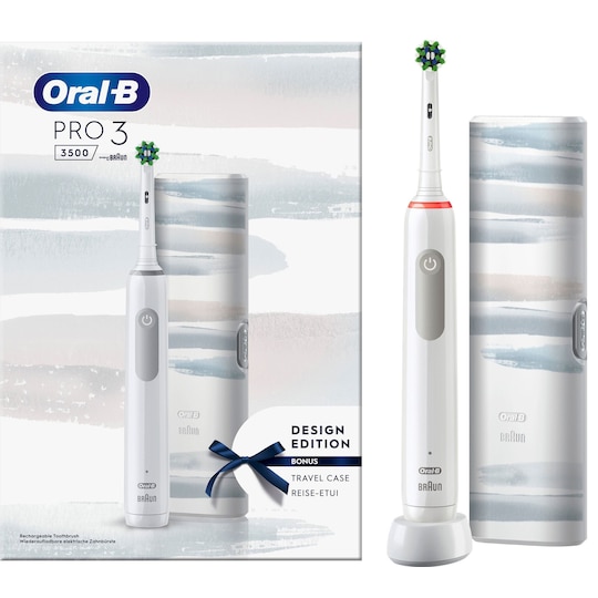 Oral-B Pro3 3500N elektrisk tannbørste 421146 (hvit)