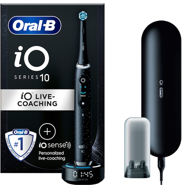 Oral-B iO 10 elektrisk tannbørste (sort)