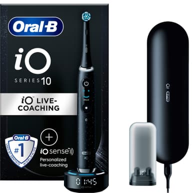 Oral-B iO 10 elektrisk tannbørste (sort)