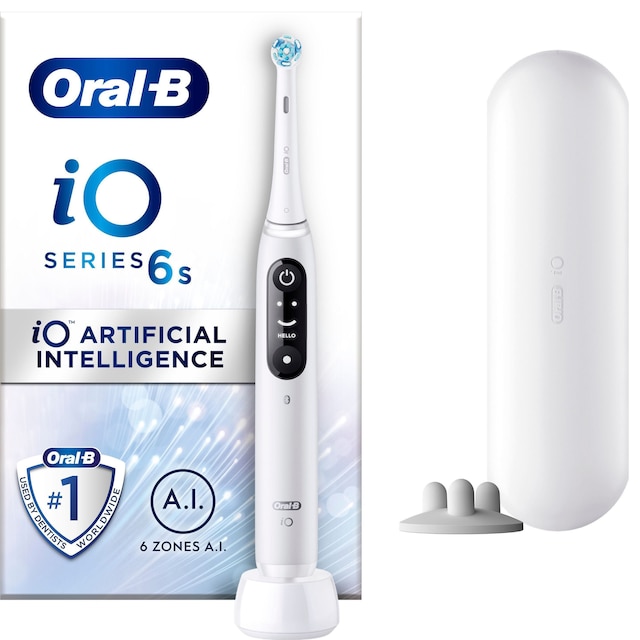 Oral-B iO 6s elektrisk tannbørste 427407 (hvit)