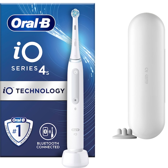 Oral-B iO 4s elektrisk tannbørste 414865 (quite white)