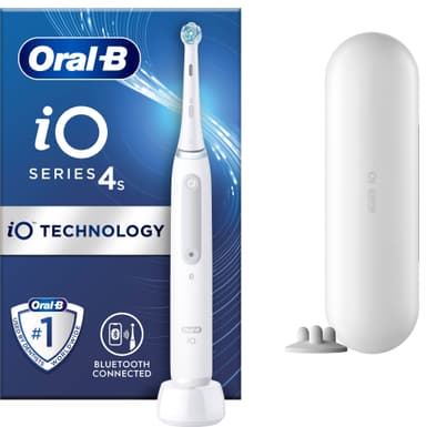 Oral-B iO 4s elektrisk tannbørste 414865 (quite white)