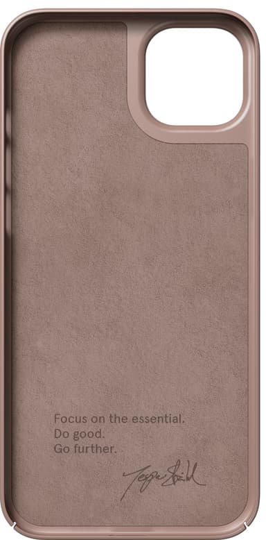 Nudient Thin v3 iPhone 14 Plus deksel (rosa)