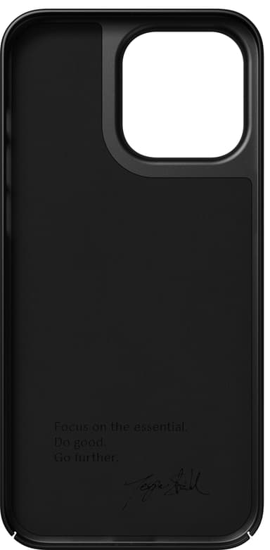 Nudient Thin v3 iPhone 14 Pro Max deksel (sort)
