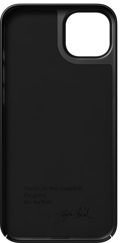 Nudient Thin v3 iPhone 14 Plus deksel (sort)