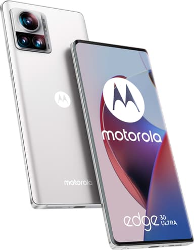 Motorola Edge 30 Ultra smarttelefon 12/256GB (clark white)