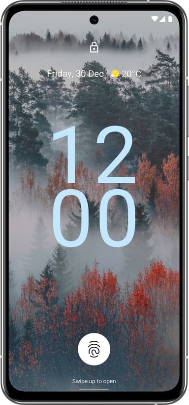 Nokia X30 5G smarttelefon 6/128GB (hvit)