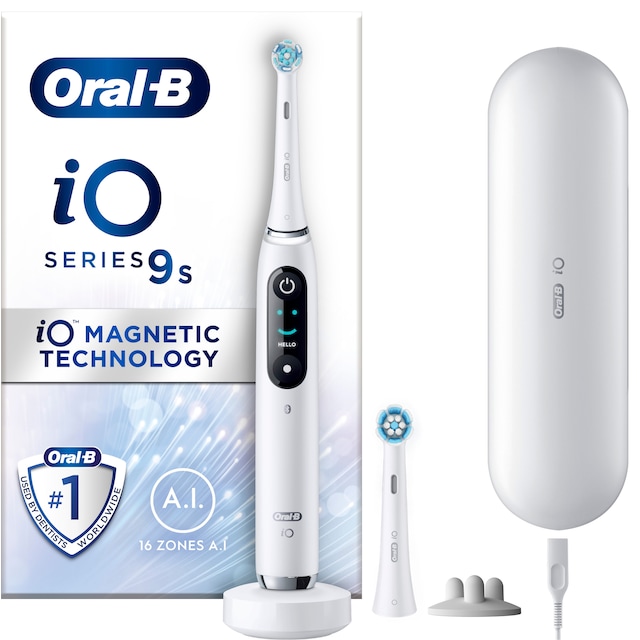 Oral-B iO 9s elektrisk tannbørste 408840 (hvit)