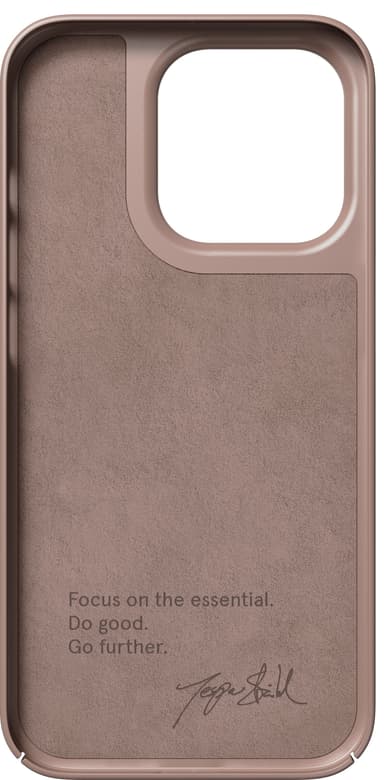 Nudient Thin v3 iPhone 14 Pro deksel (rosa)