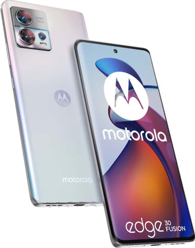 Motorola Edge 30 Fusion smarttelefon 8/128GB (opal white)